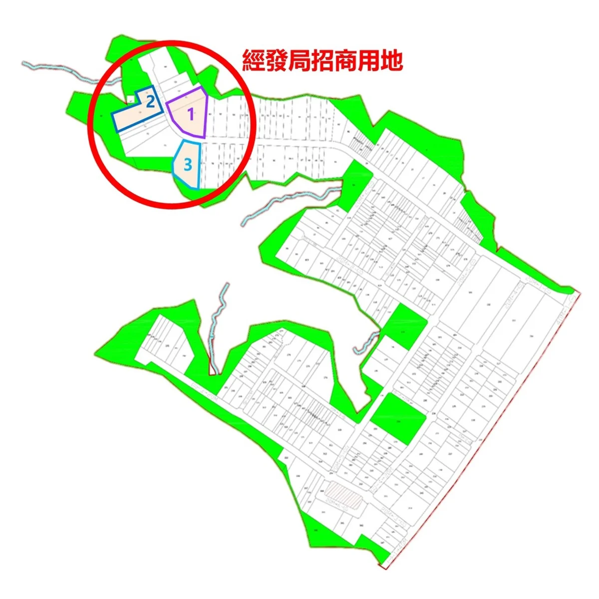 新北國際AI+智慧園區標租 5筆抵費地分三區公告