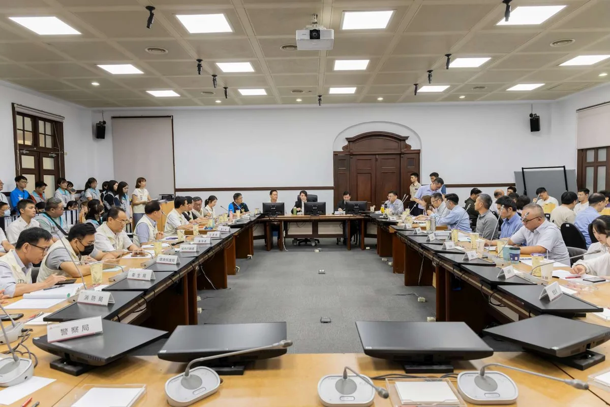 行政院動員訪評到竹市　高虹安：把防災與應變準備做得更紮實