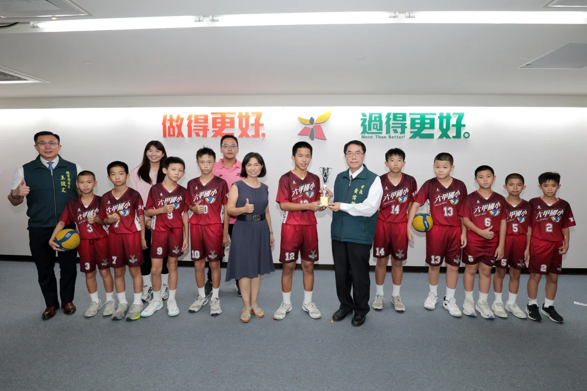 台南兩支國小隊伍全國賽傳捷報 黃偉哲肯定基層體育成果