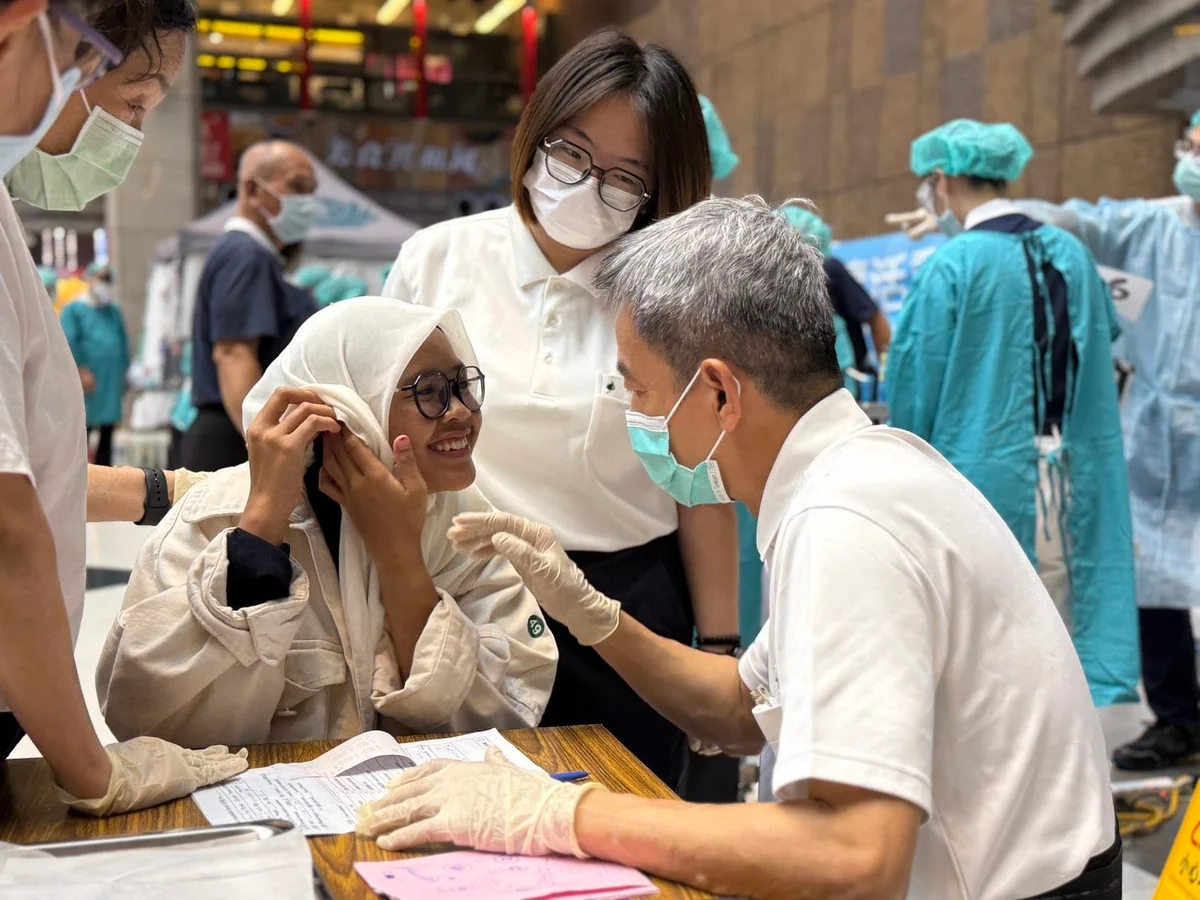 印尼國慶前先顧健康　北車8月16日免費為移工健檢