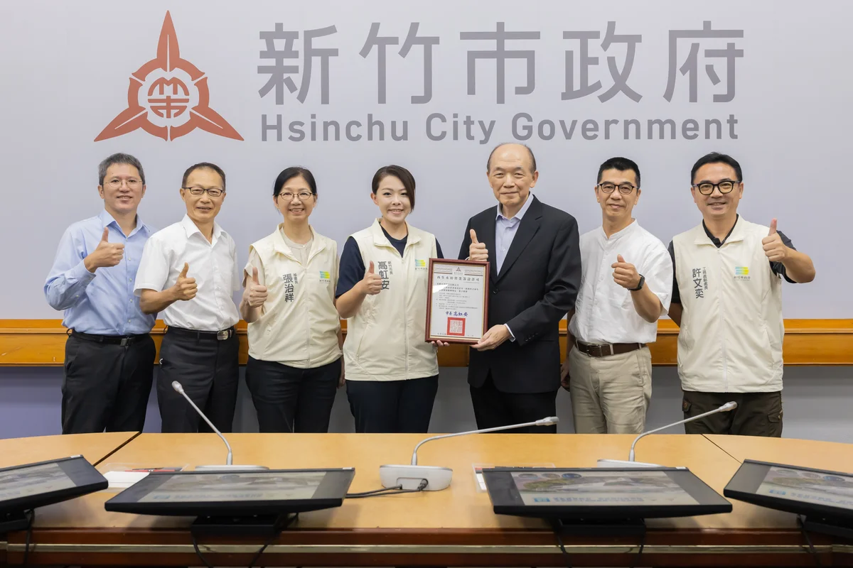 高虹安核發竹市首張許可 客雅再生水計畫跨入建設階段